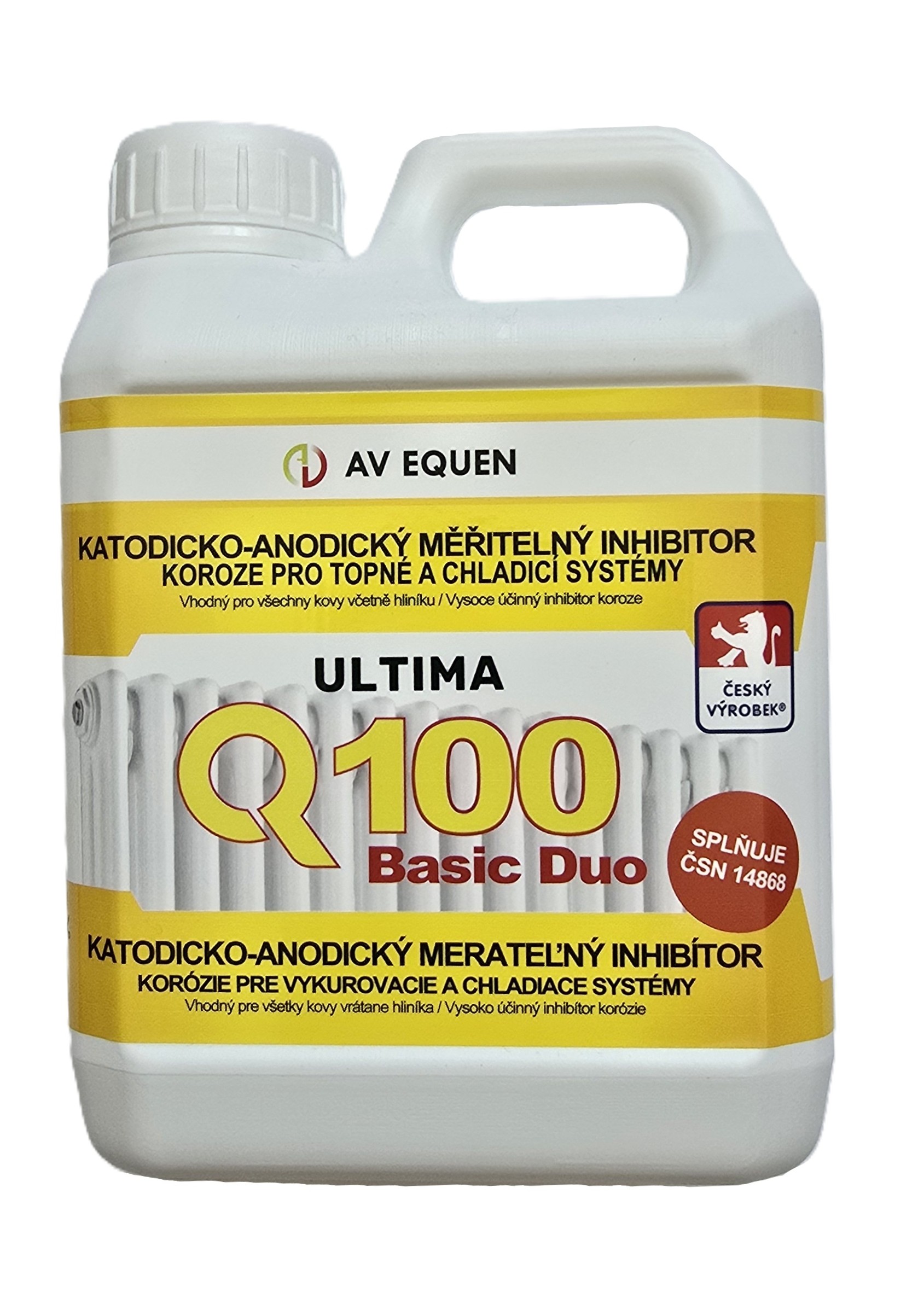 Basic Duo Q100 Katodicko-anodický měřitelný inhibitor koroze 1l : 200l vody
