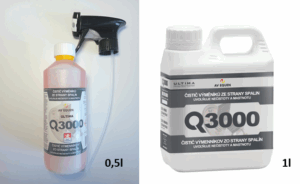 Čistič výměníků spalin Q3000 1l a 0,5l